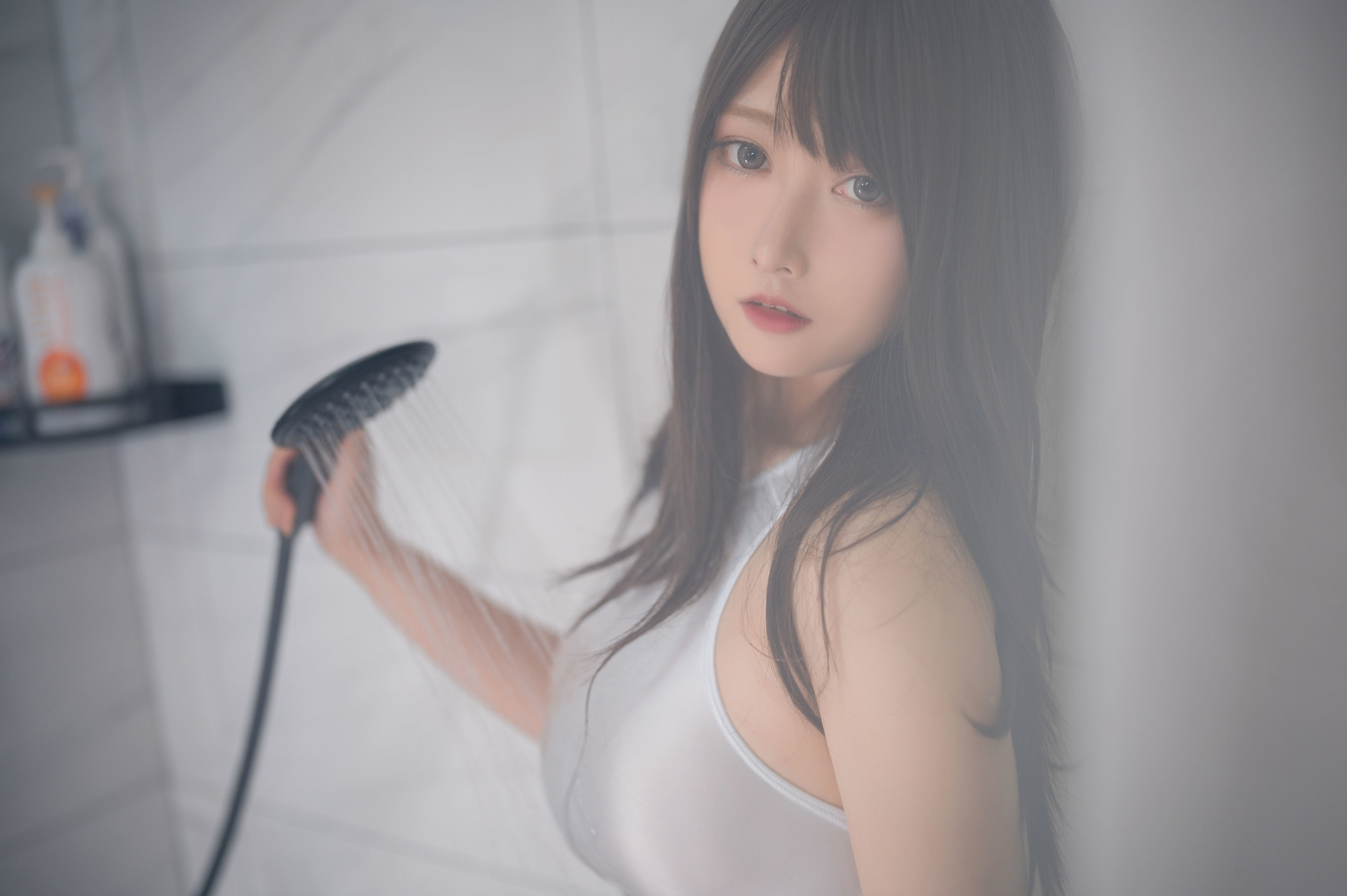 [网红COSER]念念_D–白色竞泳写真集插图9